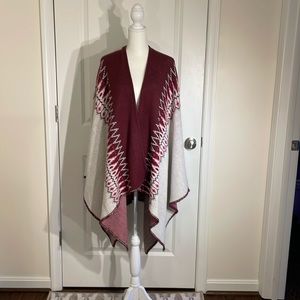 Lands End sweater wrap